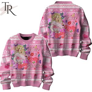 Have A Holly Valentine Dolly Parton Sweater