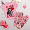 Crazy In Love Horror Is My Valentine Chucky Pajamas Set