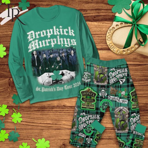 Dropkick Murphys St. Patrick’s Day Tour 2024 Pajamas Set