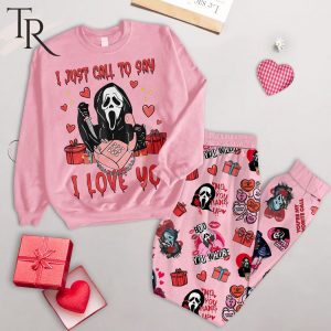 I Just Call To Say I Love You Scream Pajamas Set