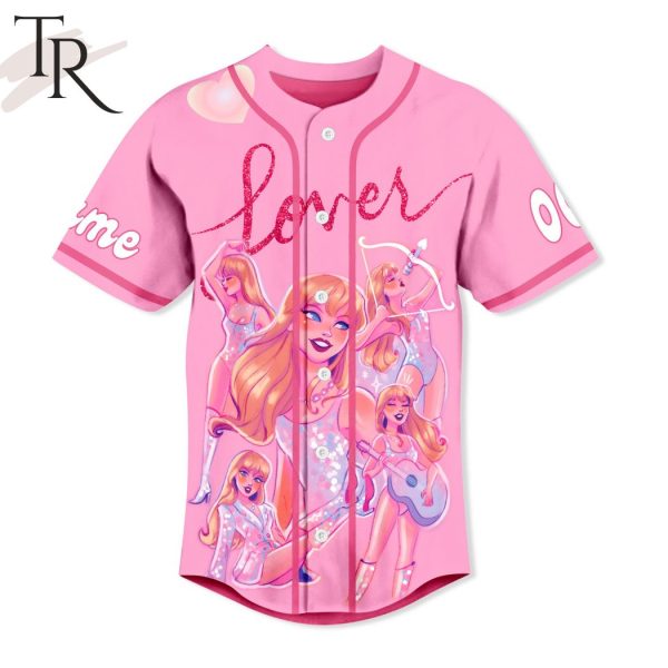 Lover Valentine Taylor Swift Custom Baseball Jersey