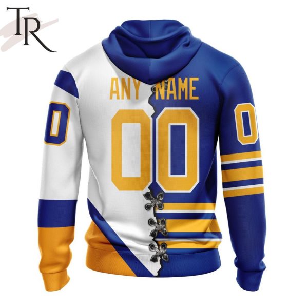 NHL Buffalo Sabres Special Home Mix Reverse Retro Personalized Kits Hoodie