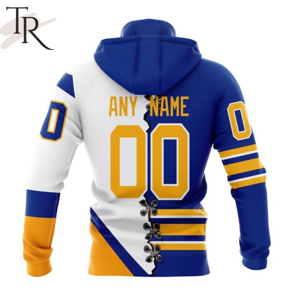 NHL Buffalo Sabres Special Home Mix Reverse Retro Personalized Kits Hoodie
