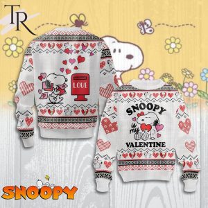 Snoopy Is My Valentine Sweater