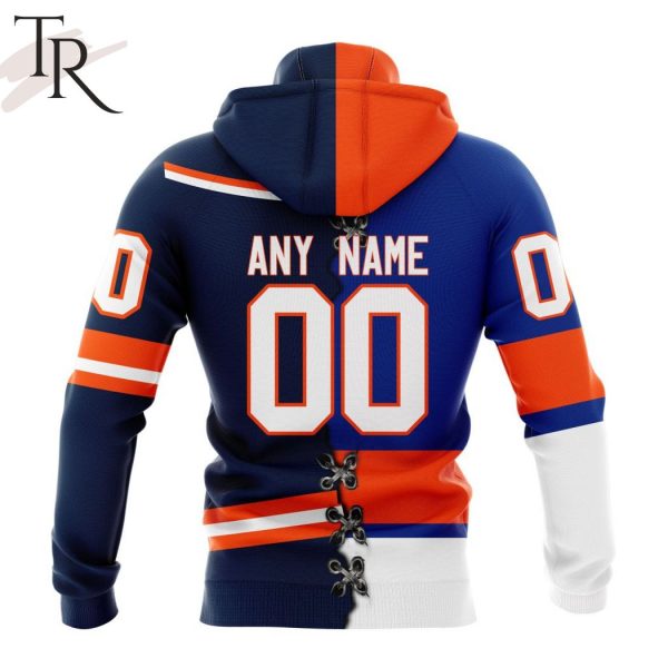 NHL New York Islanders Special Home Mix Reverse Retro Personalized Kits Hoodie