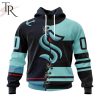 NHL Colorado Avalanche Special Home Mix Reverse Retro Personalized Kits Hoodie