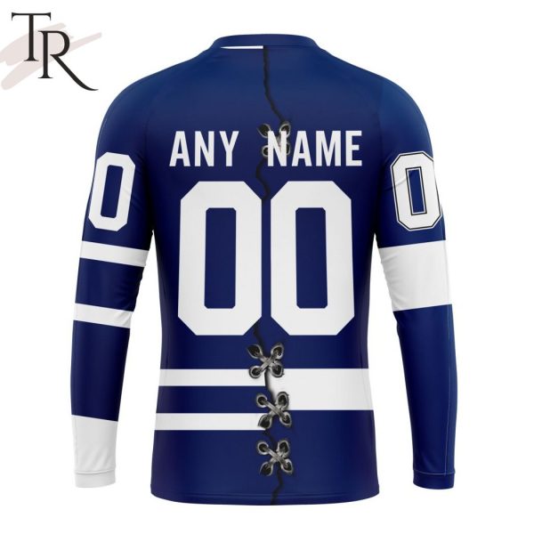 NHL Toronto Maple Leafs Special Home Mix Reverse Retro Personalized Kits Hoodie