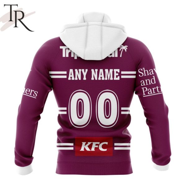 NRL Manly Warringah Sea Eagles Personalized 2024 Home Kits Hoodie