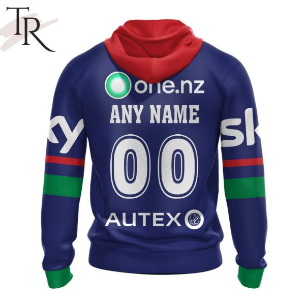 NRL New Zealand Warriors Personalized 2024 Home Kits Hoodie