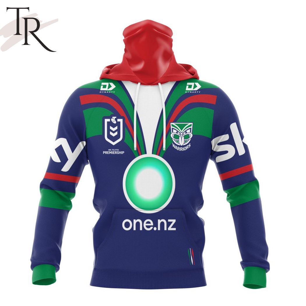 NRL New Zealand Warriors Personalized 2024 Home Kits Hoodie