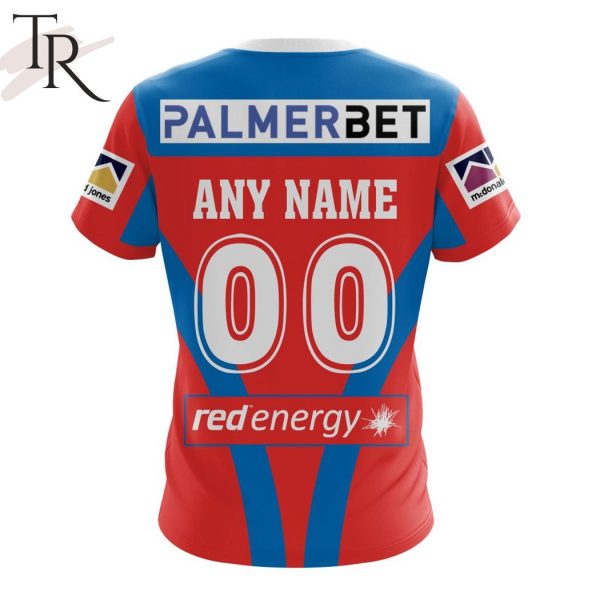 NRL Newcastle Knights Personalized 2024 Home Kits Hoodie