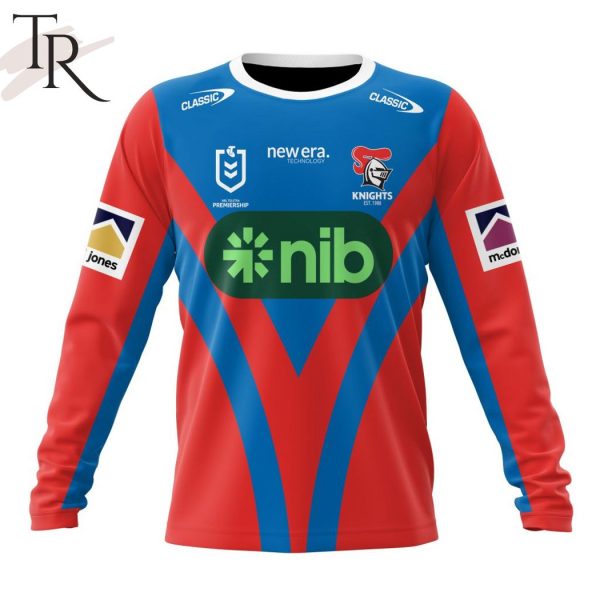NRL Newcastle Knights Personalized 2024 Home Kits Hoodie