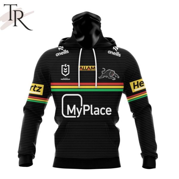 NRL Penrith Panthers Personalized 2024 Home Kits Hoodie