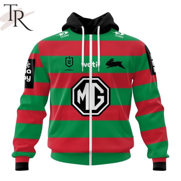 NRL South Sydney Rabbitohs Personalized 2024 Home Kits Hoodie