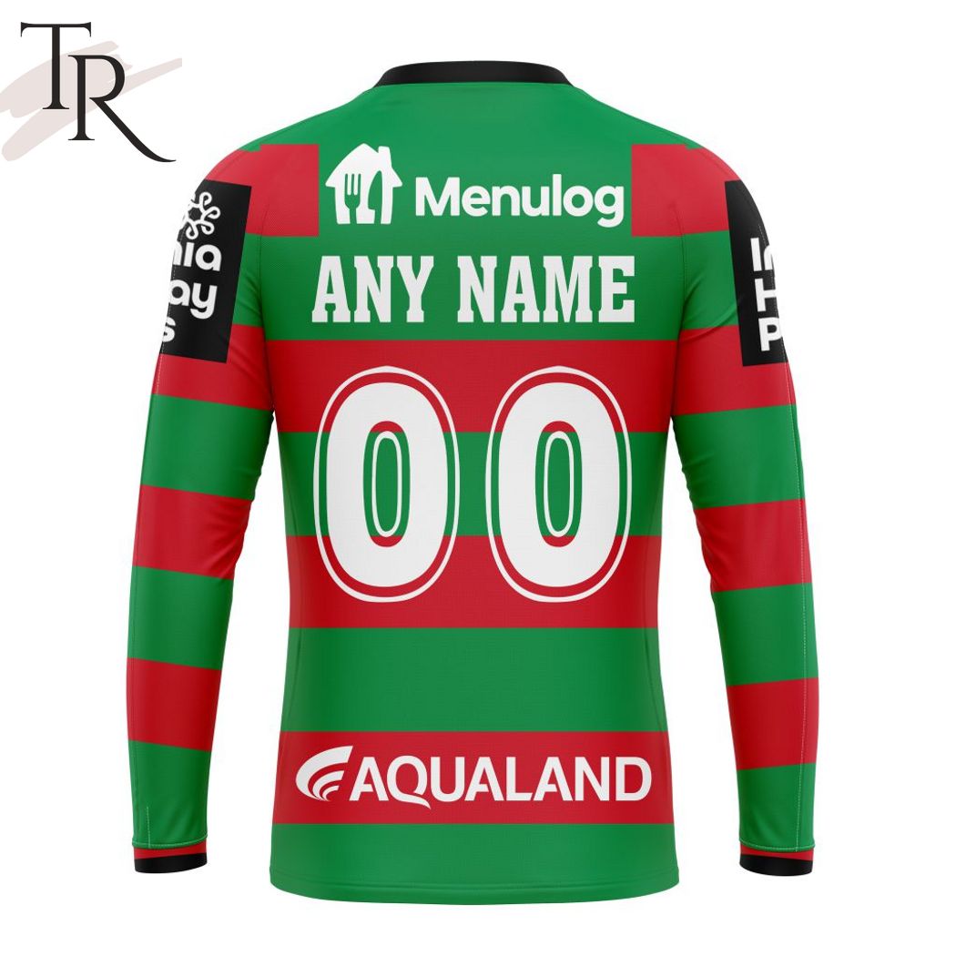 NRL South Sydney Rabbitohs Personalized 2024 Home Kits Hoodie