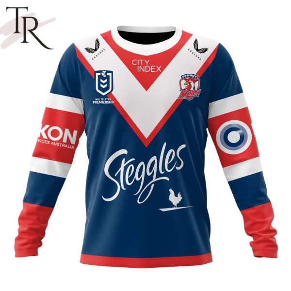 NRL Sydney Roosters Personalized 2024 Home Kits Hoodie