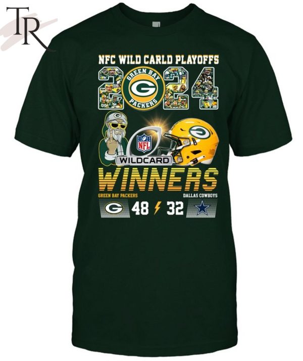 2024 NFC Wild Carld Playoffs Winners Green Bay Packers 48 – 32 Dallas Cowboys T-Shirt