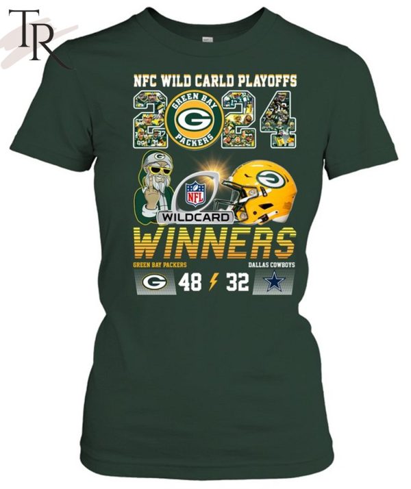 2024 NFC Wild Carld Playoffs Winners Green Bay Packers 48 – 32 Dallas Cowboys T-Shirt