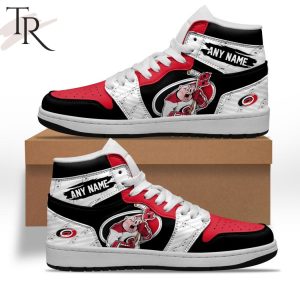 NHL Carolina Hurricanes Special Team Mascot Design Air Jordan 1, Hightop Sneakers