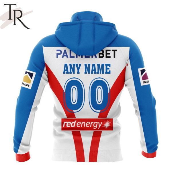 NRL Newcastle Knights Personalized 2024 Away Kits Hoodie