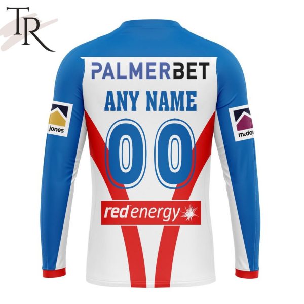 NRL Newcastle Knights Personalized 2024 Away Kits Hoodie