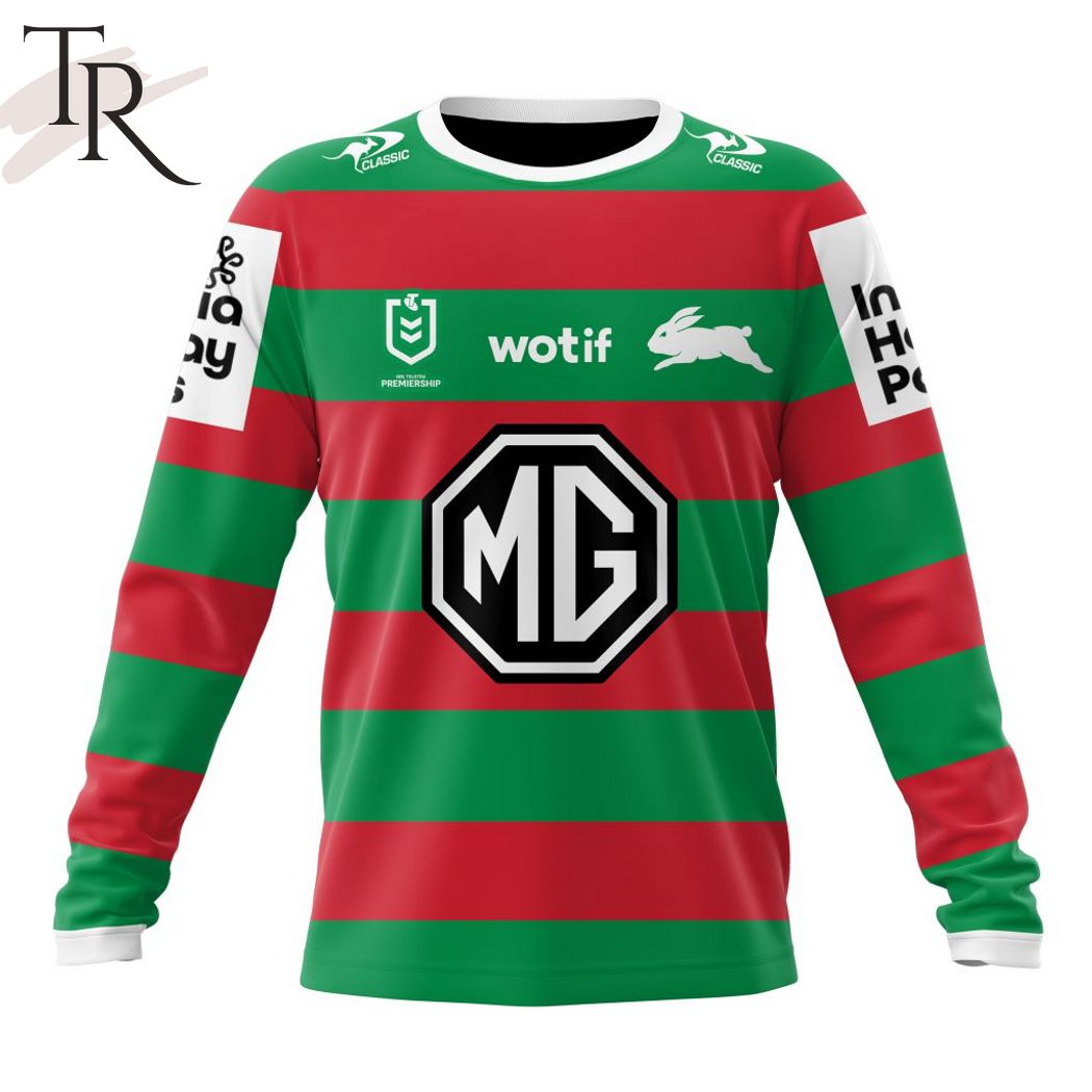 NRL South Sydney Rabbitohs Personalized 2024 Away Kits Hoodie