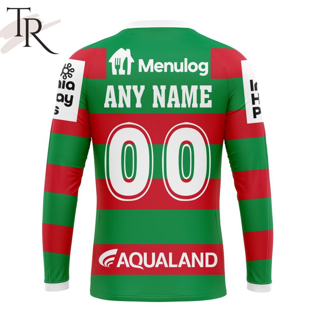 NRL South Sydney Rabbitohs Personalized 2024 Away Kits Hoodie