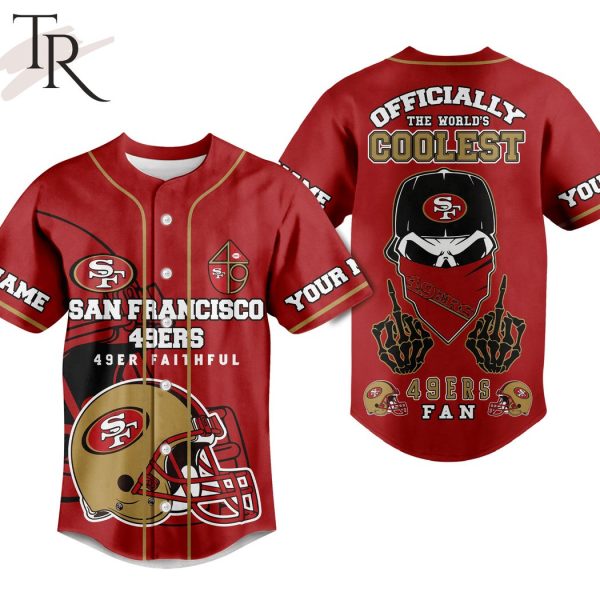 San Francisco 49ers Faithful Officially The World’s Coolest Custom Baseball Jersey