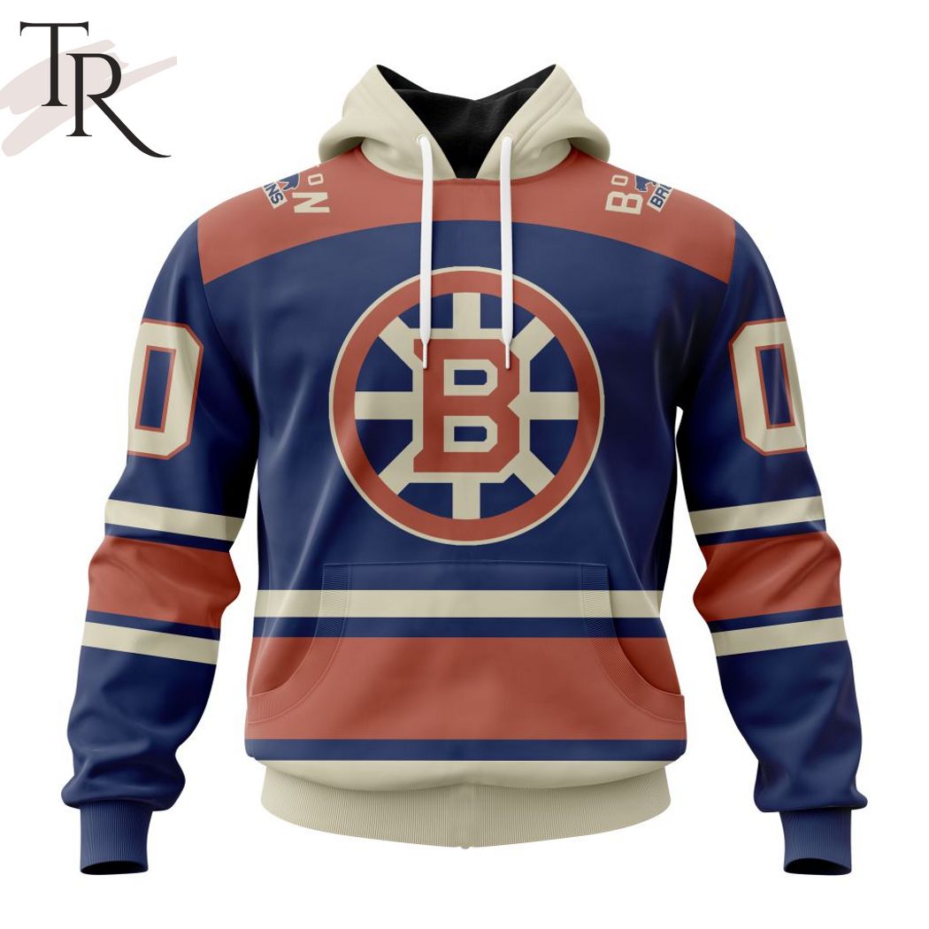 NHL Boston Bruins Special City Connect Design Hoodie