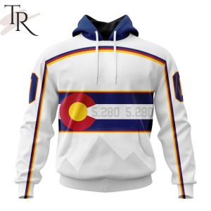 NHL Colorado Avalanche Special City Connect Design Hoodie