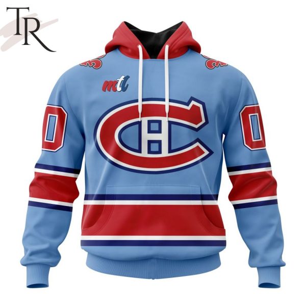 NHL Montreal Canadiens Special City Connect Design Hoodie