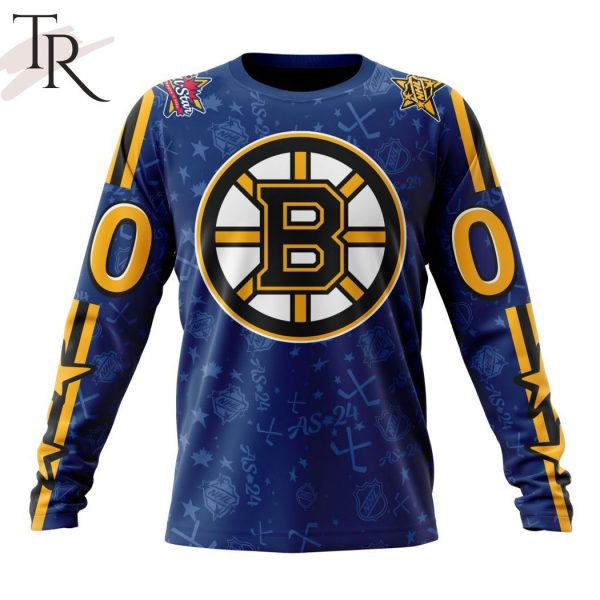 NHL Boston Bruins Special 2024 All-Star Game Design Hoodie