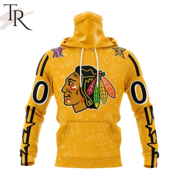 NHL Chicago Blackhawks Special 2024 All-Star Game Design Hoodie