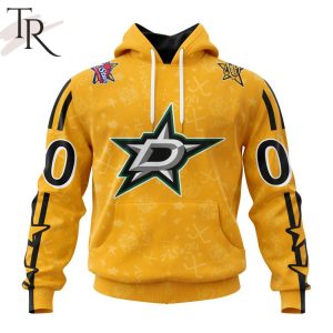 NHL Dallas Stars Special 2024 All-Star Game Design Hoodie