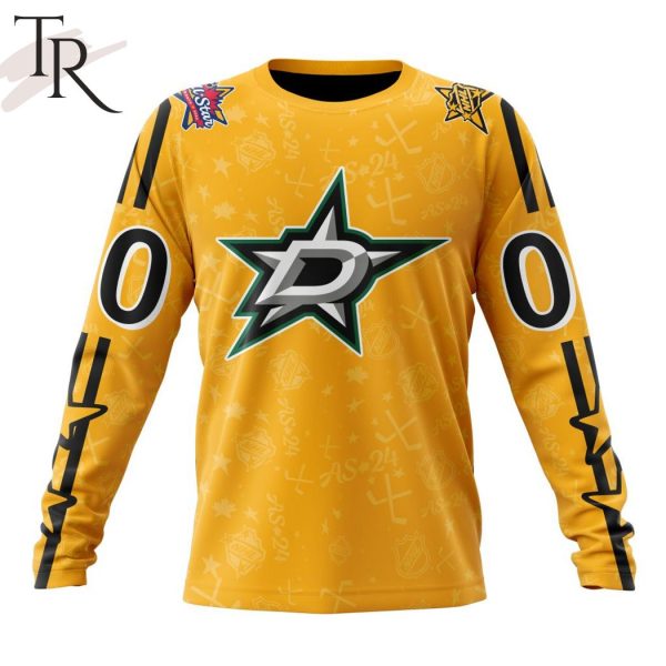 NHL Dallas Stars Special 2024 All-Star Game Design Hoodie