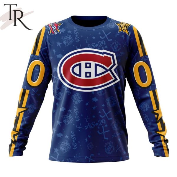 NHL Montreal Canadiens Special 2024 All-Star Game Design Hoodie