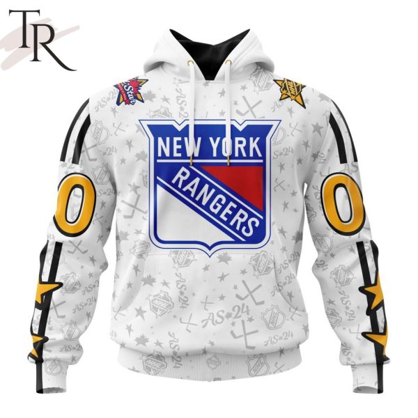 NHL New York Rangers Special 2024 All-Star Game Design Hoodie