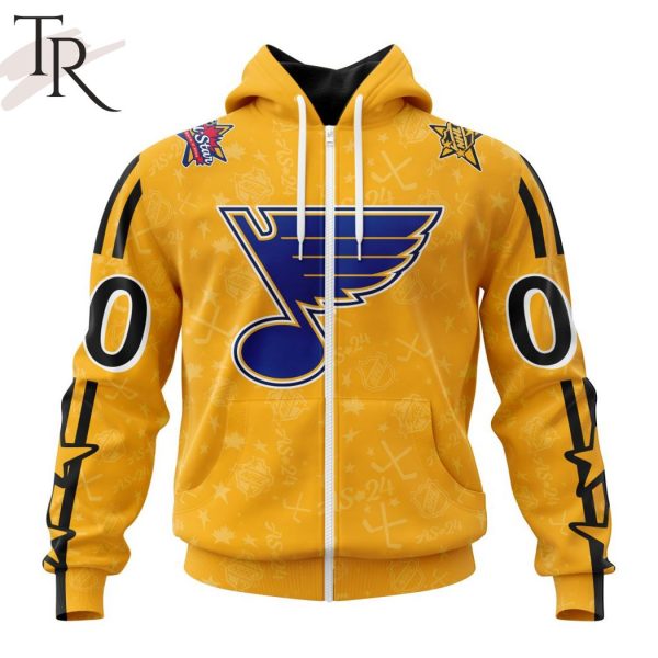 NHL St. Louis Blues Special 2024 All-Star Game Design Hoodie