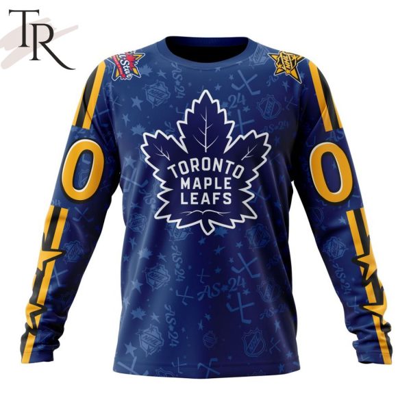NHL Toronto Maple Leafs Special 2024 All-Star Game Design Hoodie