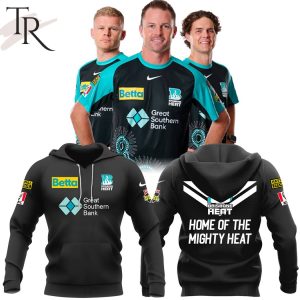Great Southern Bank Brisbane Heat Home Of The Mighty Heat Hoodie, Cap
