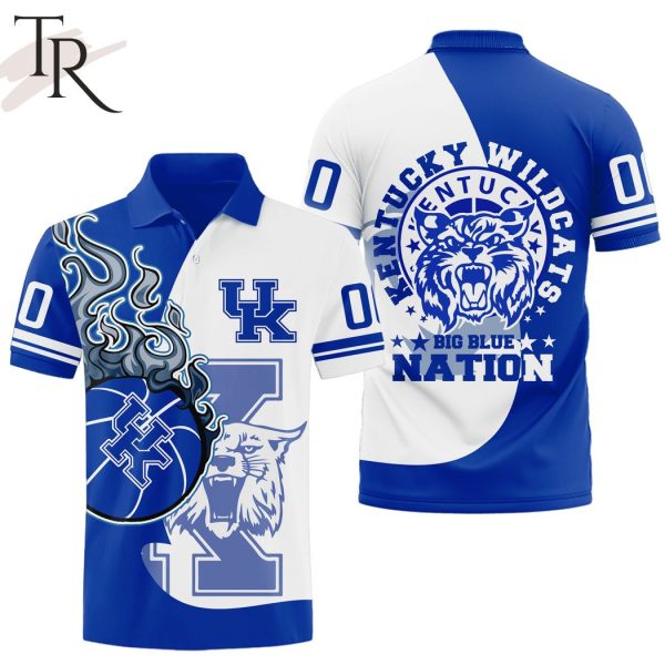 Kentucky Wildcats Big Blue Nation Polo Shirt