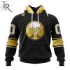 NHL Boston Bruins Special Black And Gold Design Hoodie