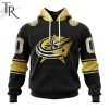 NHL Dallas Stars Special Black And Gold Design Hoodie
