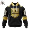NHL Minnesota Wild Special Black And Gold Design Hoodie