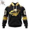 NHL Montreal Canadiens Special Black And Gold Design Hoodie