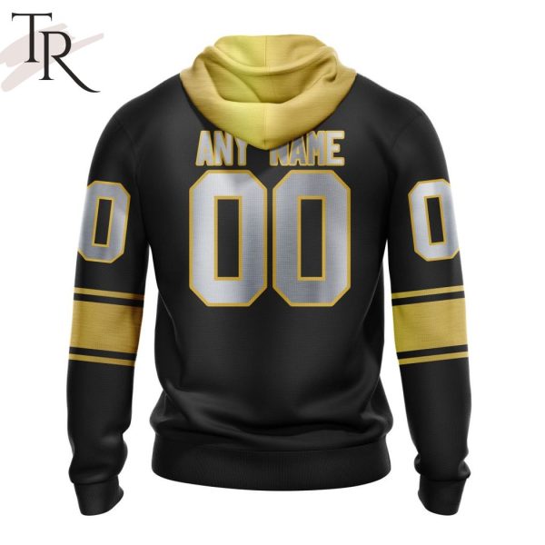 NHL New York Islanders Special Black And Gold Design Hoodie