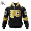 NHL Ottawa Senators Special Black And Gold Design Hoodie
