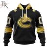 NHL Toronto Maple Leafs Special Black And Gold Design Hoodie