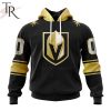 NHL Vancouver Canucks Special Black And Gold Design Hoodie