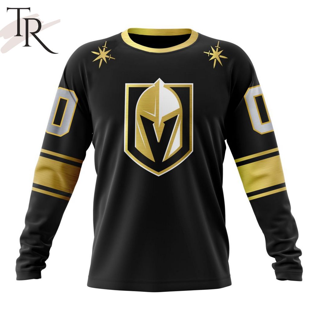 NHL Vegas Golden Knights Special Black And Gold Design Hoodie